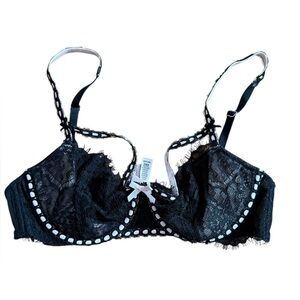 Victoria’s Secret Wicked Unlined Ribbon Slot Balconette Bra